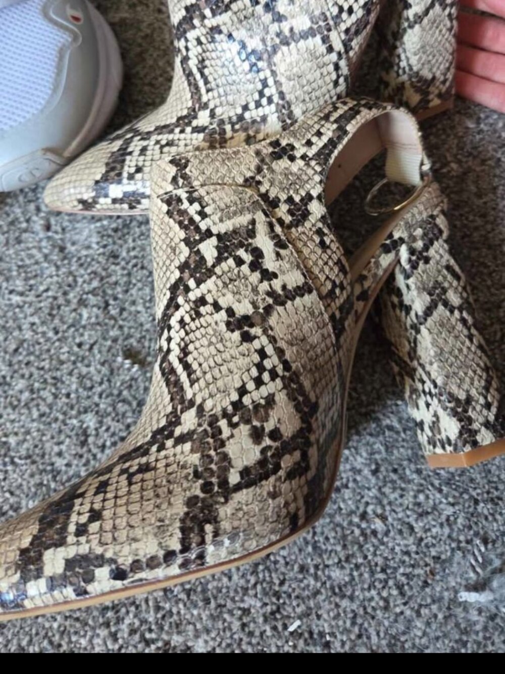 snake skin shoes